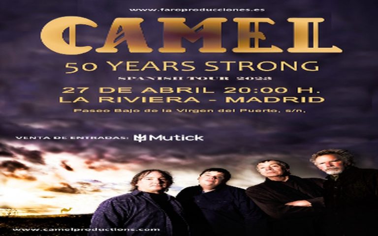 Entradas concierto CAMEL