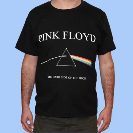 camiseta pink floyd dark side of the moon