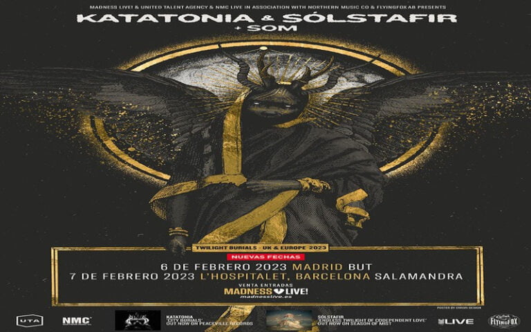 Concierto SÓLSTAFIR Y KATATONIA