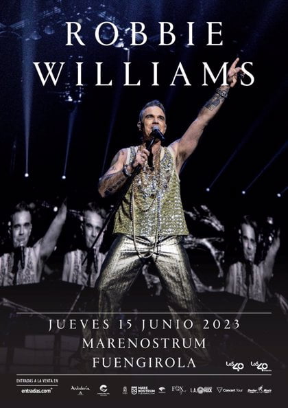 Entradas Robbie Williams - Fuengirola 2023