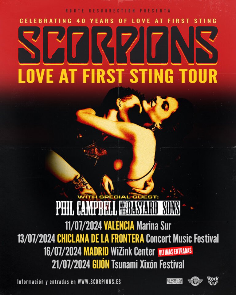 Gira Scorpions en España 2024 1 SCORPIONS Gira Espana 2024.