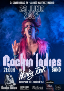 Rockin’ Ladies Band en Concierto en Madrid