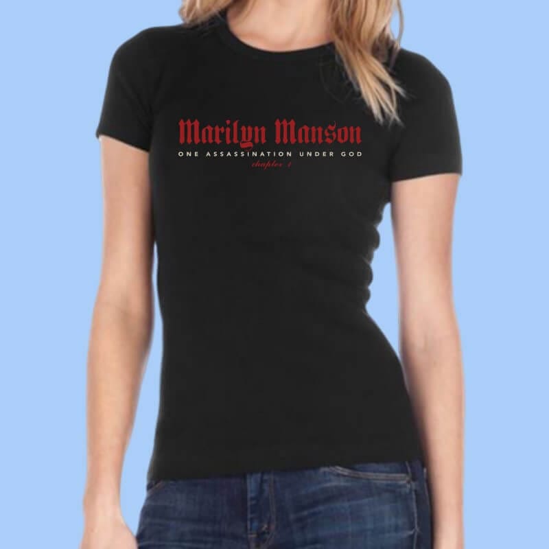 Camiseta mujer MARILYN MANSON - OAUG