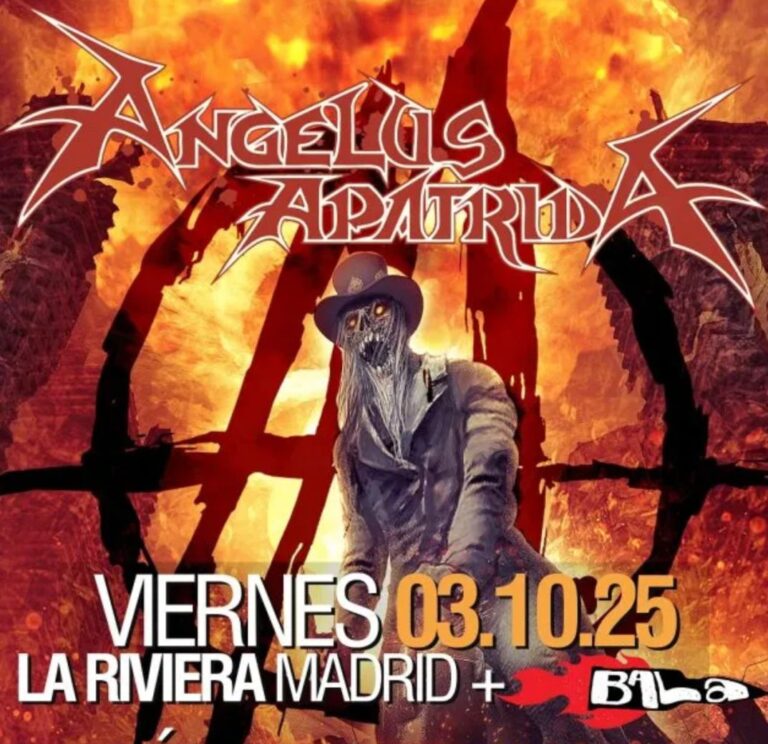 Entradas Angelus Apatrida y Bala - Road to Inverfest 2026 - Madrid - 03 de octubre 2025 1 Concierto Angelus Apatrida y Bala - Madrid