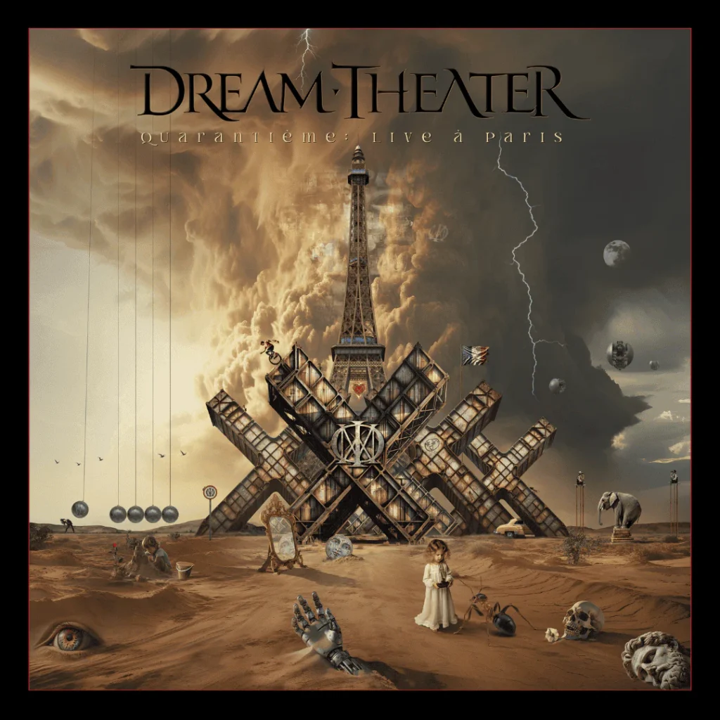 Dream Theater anuncia "Quarantième: Live à Paris" – un lanzamiento histórico en video y audio para celebrar su 40 aniversario 2 Dream Theater - Quarantième - Live à Paris