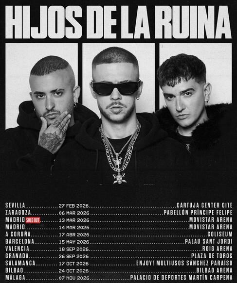 Gira Hijos de la Ruina España 2026
