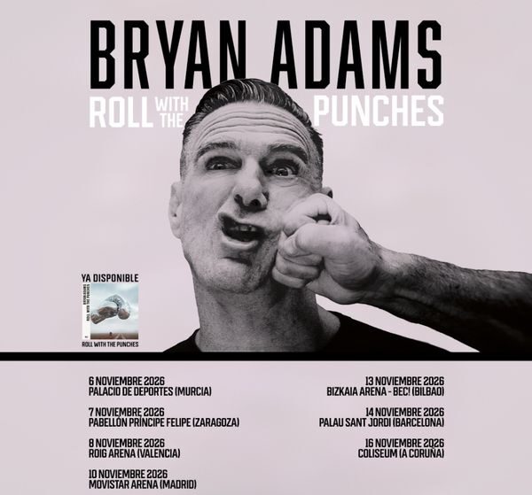 Fechas de Bryan Adams en gira España 2026