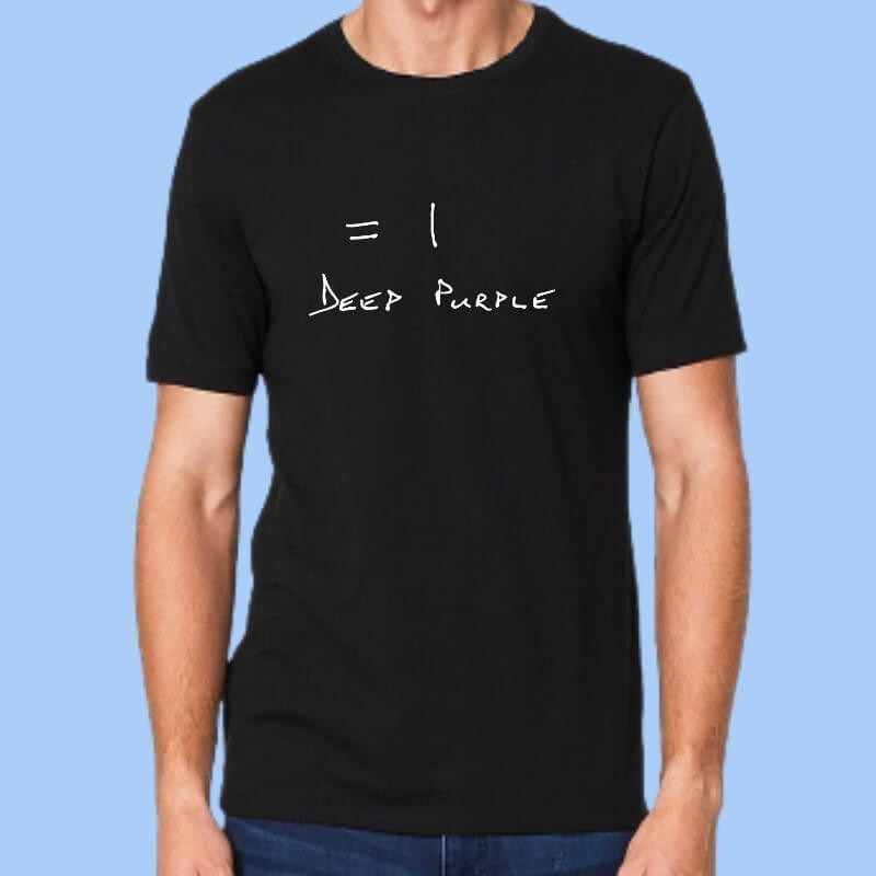 Deep Purple arranca hoy su gran gira por España y lanza nuevo disco mañana 2 Camiseta hombre DEEP PURPLE - 1