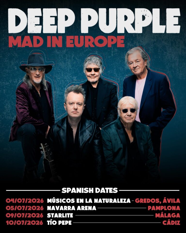 Deep Purple - Conciertos Espana 2026