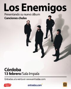Los Enemigos en Córdoba 2 Concierto Los Enemigos - Córdoba 2027