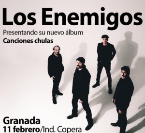 Los Enemigos en Granada 2 Concierto Los Enemigos - Granada 2027
